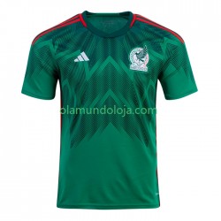 Camisola México Homem Equipamento Primeiro Copa do Mundo 2022 Manga Curta